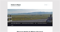 Desktop Screenshot of helderenwijzer.nl