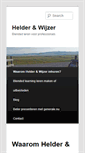 Mobile Screenshot of helderenwijzer.nl